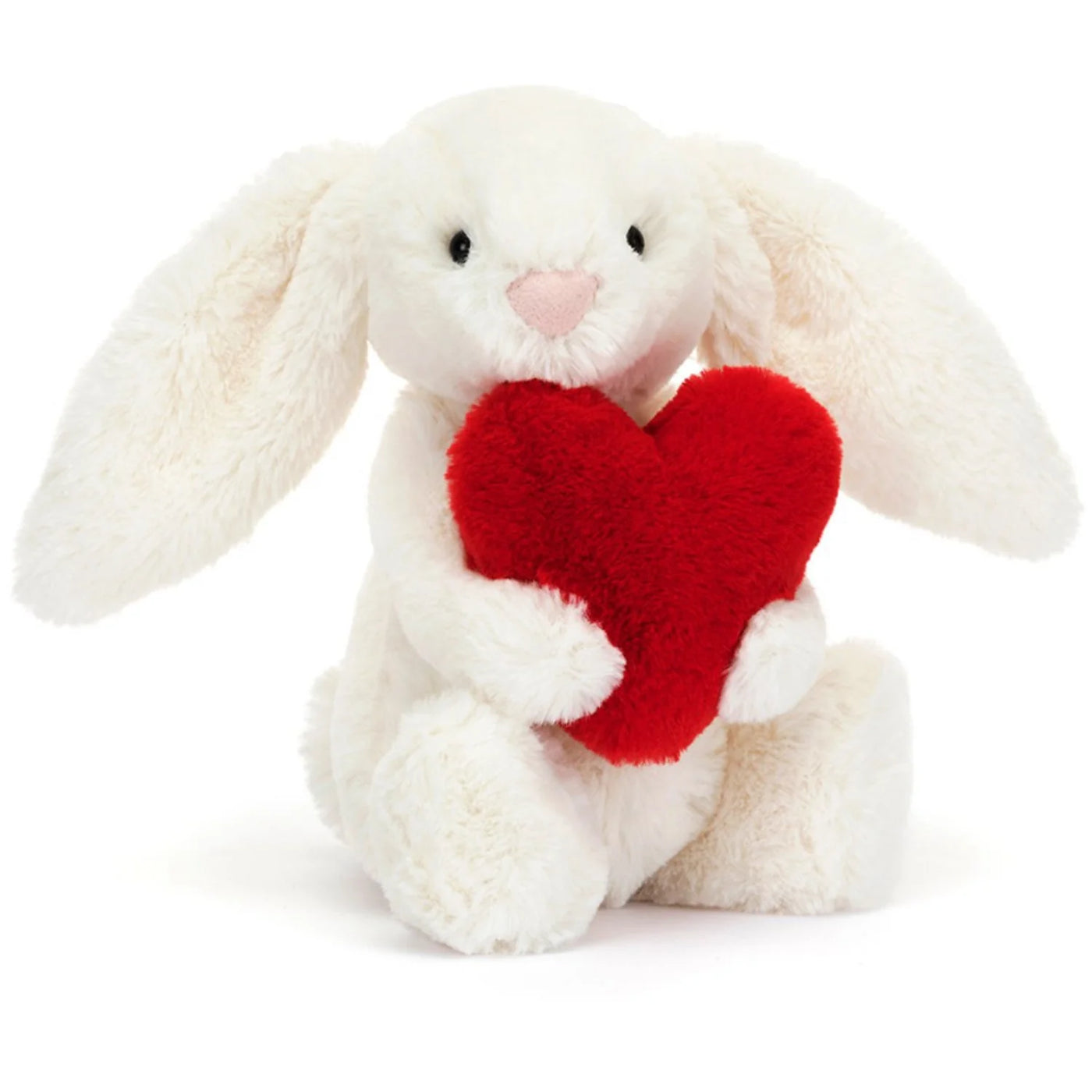 JELLYCAT BASHFUL KANIN M/HJERTE 18 CM