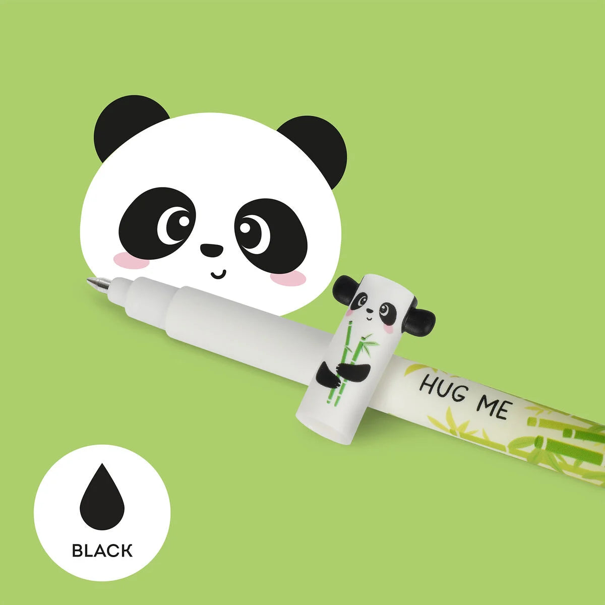 Viskbar pen, panda sort