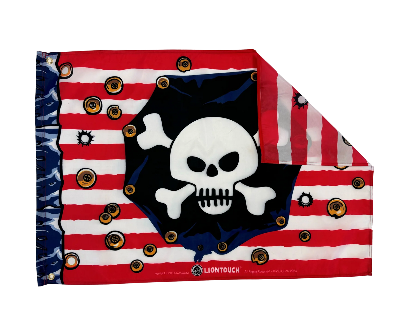 Piratflag, Red stripe