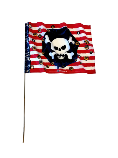 Piratflag, Red stripe