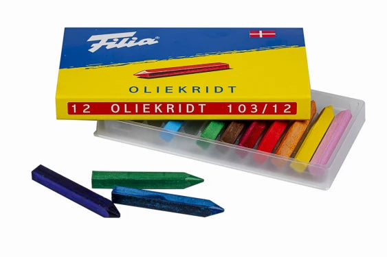 Oliekridt 12 stk