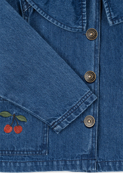 Magot skjorte, denim blue cherry