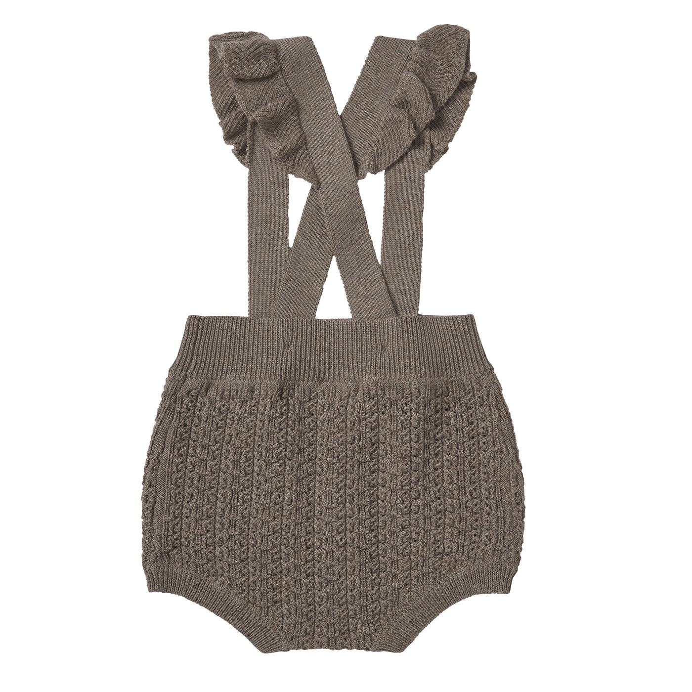 Baby structure bloomers, hazel melange