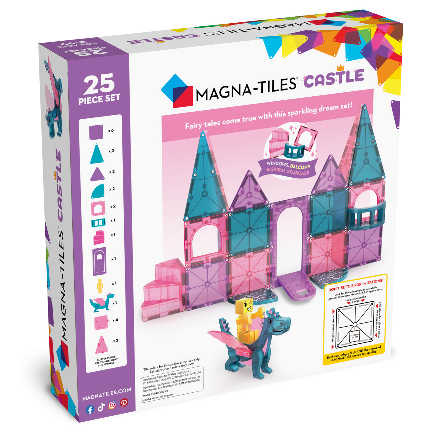 Magneter, Castle 25 stk