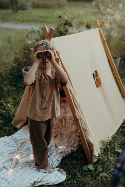 KidyBinoculars, kikkert m/ kompas og taske