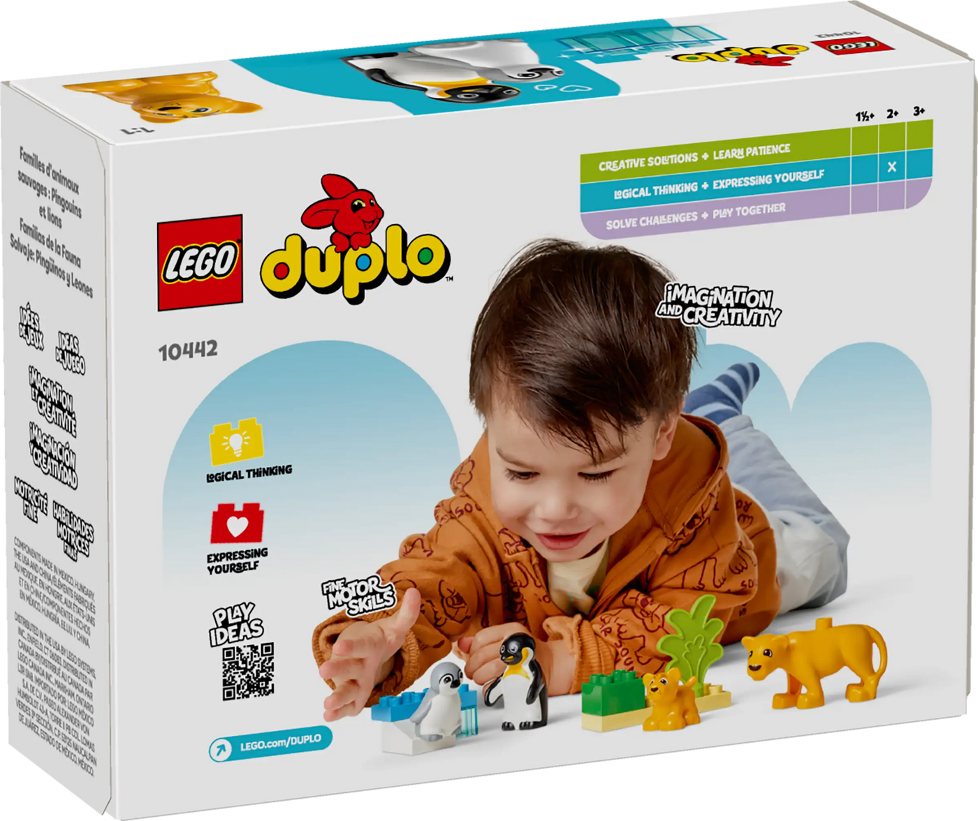 LEGO DUPLO PINGVINER OG LØVER