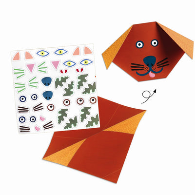 Origami. Dyrehoveder