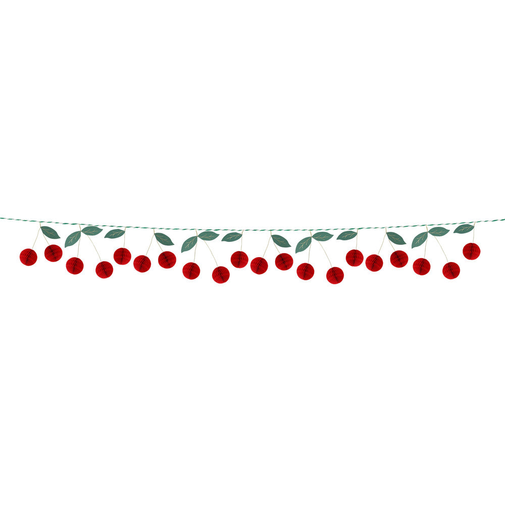 MERI MERI GARLAND CHERRY HONEYCOMB