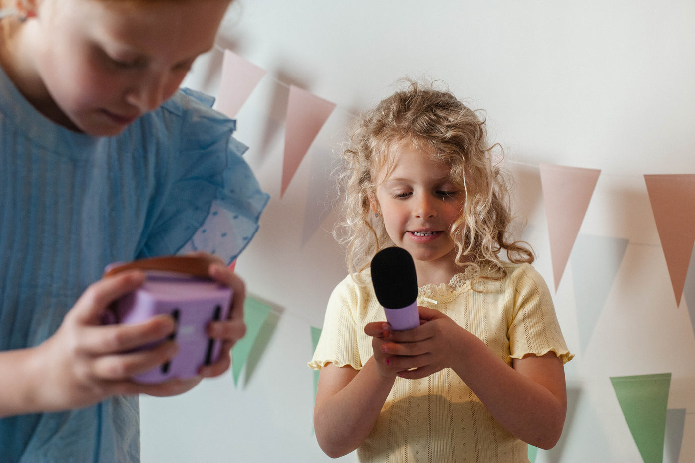 Karaoke kids, blå