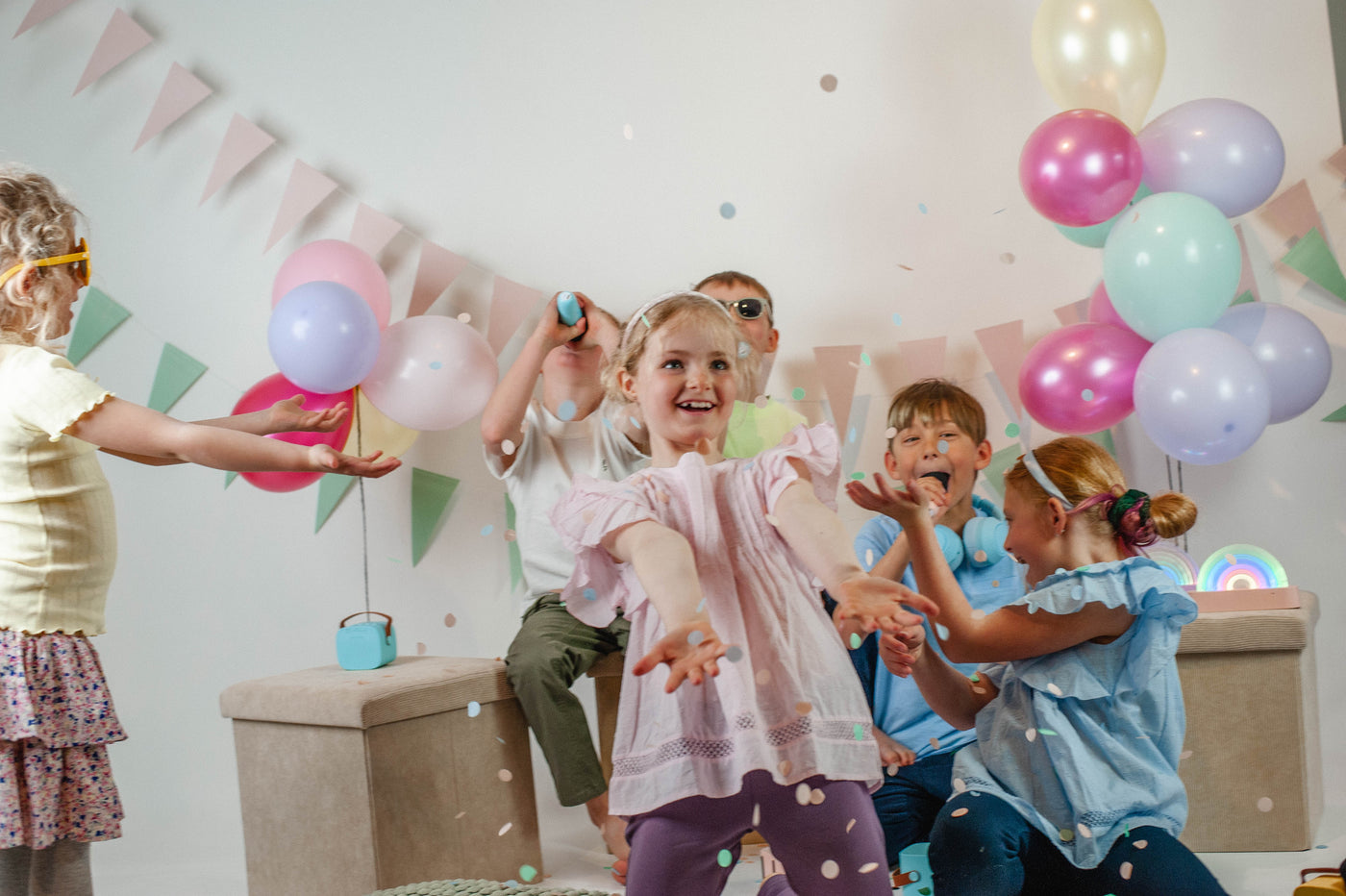 Karaoke kids, blå